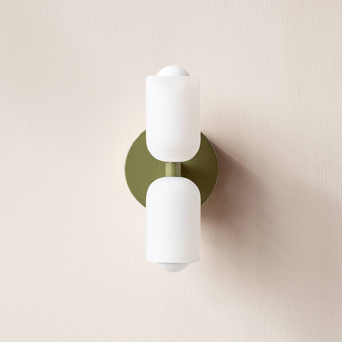 Elegant Up-Down-Wandleuchte aus Acryl