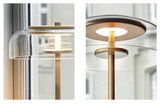 Aurélo – Designer Tischlampe aus Glas mit LED & Postmodernem Stil
