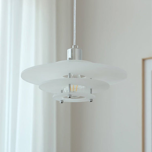 Moderne UFO-förmige Kronleuchter-Vintage-Hängelampe