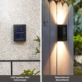 Kabellose LED-Solarwandlampen Deluxe – Schaffen Sie die perfekte Atmosphäre in Ihrem Garten!