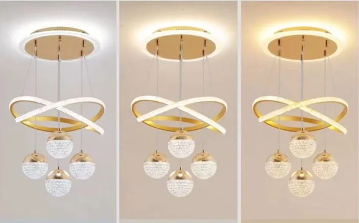 LumaCrest LED Pendelleuchte – Modernes Art Deco-Design für Esszimmer und Wohnzimmer