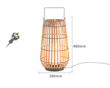 LumaSfera Solar Garten- und Terrassenleuchte – Moderne Outdoor LED-Lampe aus Edelstahl mit E27 Leuchtmittel (IP65)
