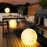 Mondlampe | Gartenlampe in Form eines Mondes
