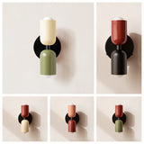Vintage Doppelkopf-Kreative Home-Deco-Wandlampe