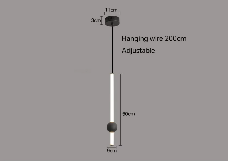 Lumenis Geometrische LED-Pendelleuchte