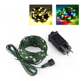 GLOWLINE – 10M-100M Wasserdichte LED-Lichterkette mit 8 Modi