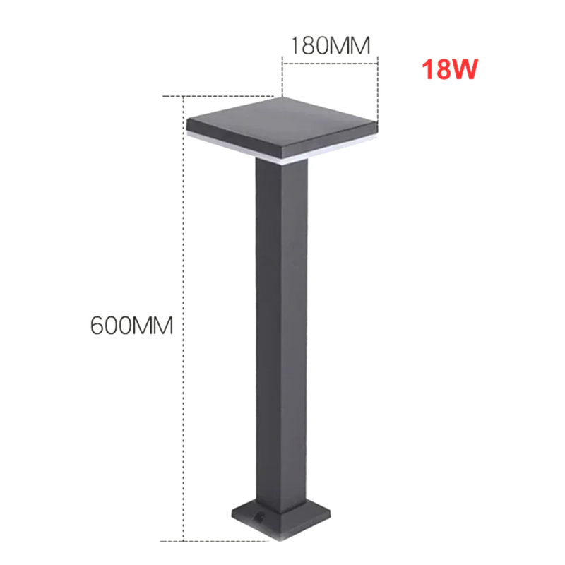 MushGlow Aluminium Garten-Pilzleuchte