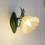 Wandleuchte in Form einer Blume