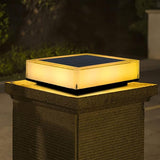 Moderne Solarlampe für den Außenbereich