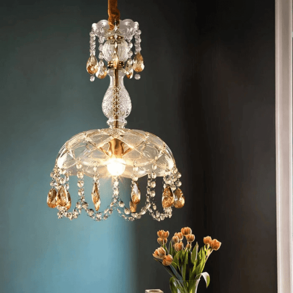 Luxus-Kristall-Kronleuchter-Design-Hängelampe
