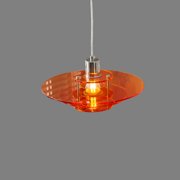 Moderne UFO-förmige Kronleuchter-Vintage-Hängelampe