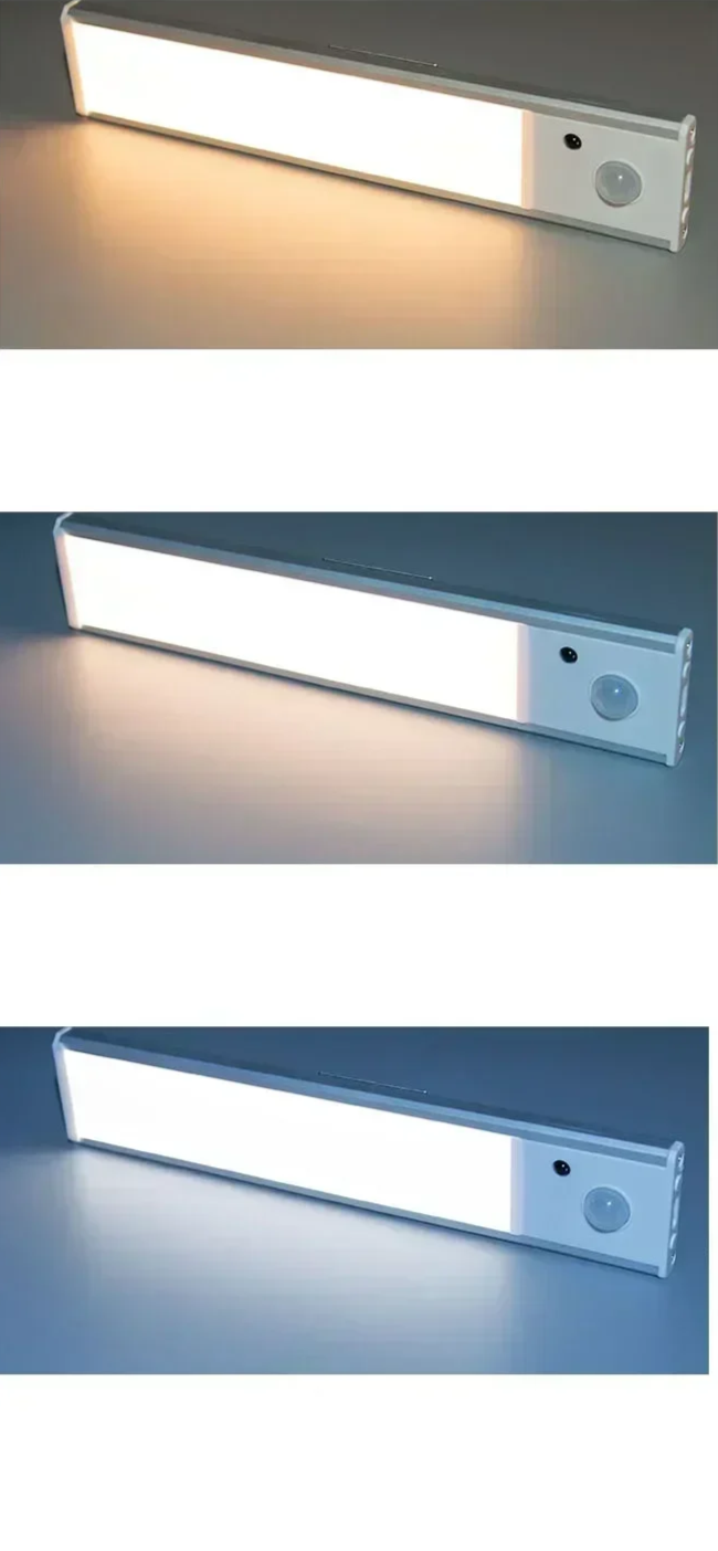 LumiTrack – Kabelloses LED Nachtlicht mit Bewegungssensor & USB-Aufladung
