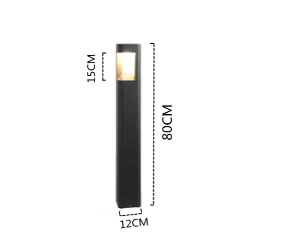 LumiPad Moderne LED Gartenlampe – Minimalistisches IP55 Außenlicht für Garten, Einfahrt, Hof & Landschaft