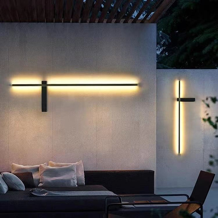 Wasserdichte solarbetriebene Außenlampe