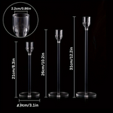 LumenAcry Acryl-Kerzenhalter Set (3-teilig)