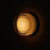 Moderne LED-Wandleuchte für drinnen und draußen