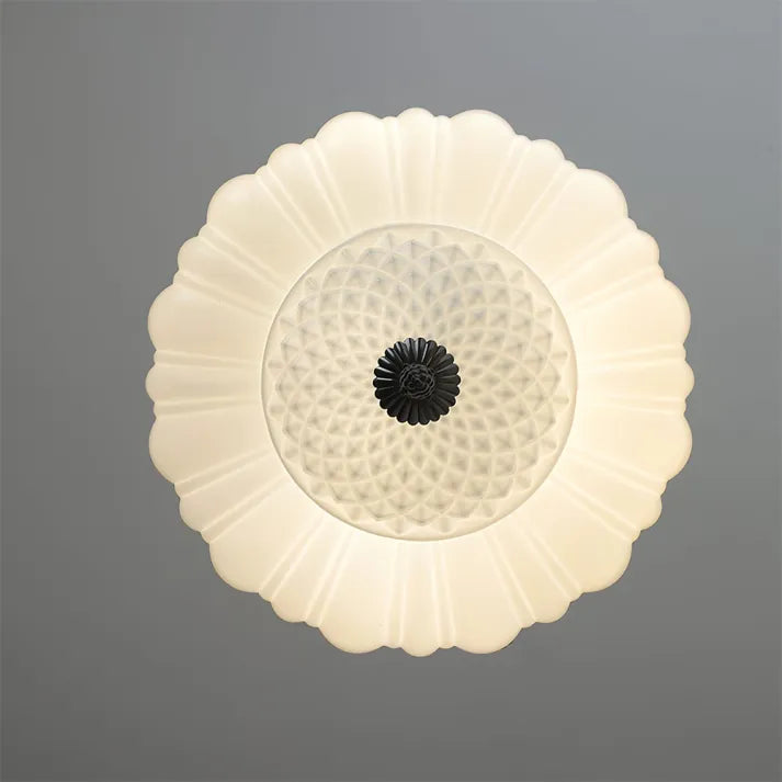 Moderne weiße minimalistische Hängelampe