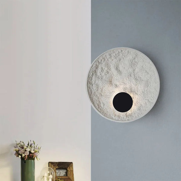 Runde Mondkugel-Wandleuchte für das Schlafzimmer