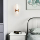 Doppelkopf Glas Wandleuchte Led Sconce