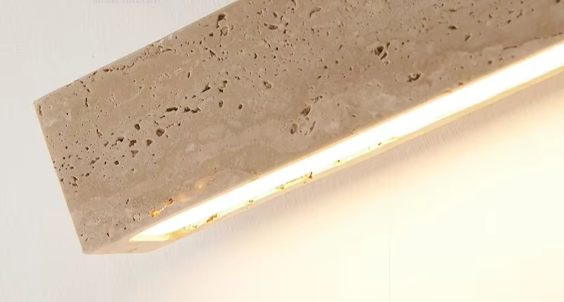 ZENLUME Wabi-Sabi Stein Wandleuchte