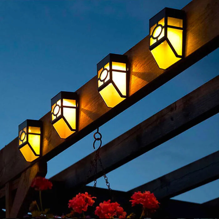 Solar - LED-Wandleuchte (2 Packungen)