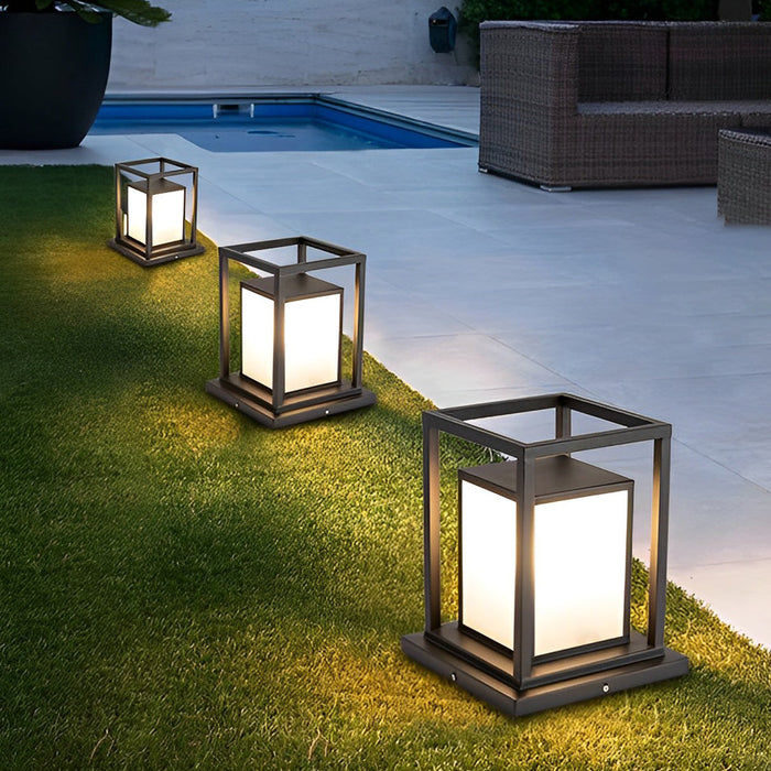 Lumosolar - Wasserdichte LED-Solar-Pfostenbeleuchtung Inf
