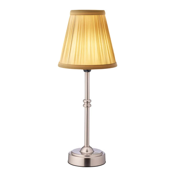 Led Retro Fabric Wireless Tischlampe