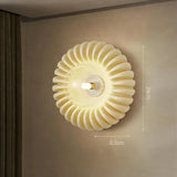Moderne kreative Schlafzimmer-Wandlampe aus Kunstharz