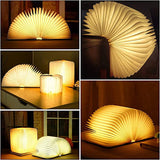 Enchanted Book Lampe für auf Tisch mit warmem Licht