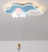 Nordische Astronauten-Wolken-LED-Hängelampe