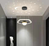 LunaNova LED Deckenleuchte mit Mond- und Sternenprojektion