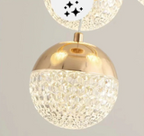 LumaCrest LED Pendelleuchte – Modernes Art Deco-Design für Esszimmer und Wohnzimmer