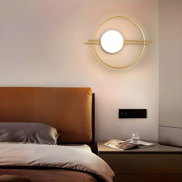 Moderne LED-Wandleuchte Eclipse