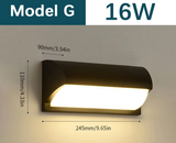 SENSOLUX Radar Bewegungsmelder LED Außenwandleuchte