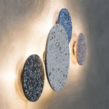 Skandinavische einfache Gang-Treppenlampe, Terrazzo-Wandlampe