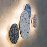 Skandinavische einfache Gang-Treppenlampe, Terrazzo-Wandlampe