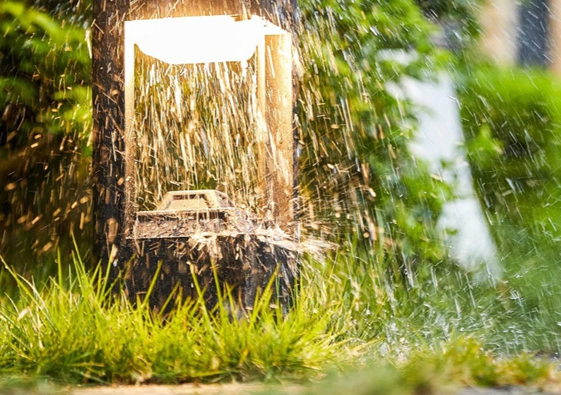 LumiPad Moderne LED Gartenlampe – Minimalistisches IP55 Außenlicht für Garten, Einfahrt, Hof & Landschaft