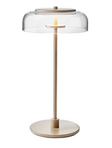 Aurélo – Designer Tischlampe aus Glas mit LED & Postmodernem Stil