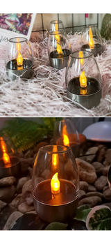 LumiVibe Solar LED Kerze