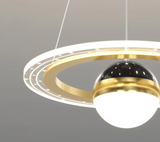 LunaNova LED Deckenleuchte mit Mond- und Sternenprojektion