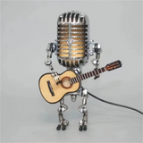 Guitarlamp - Lampe Roboter mit Gitarre