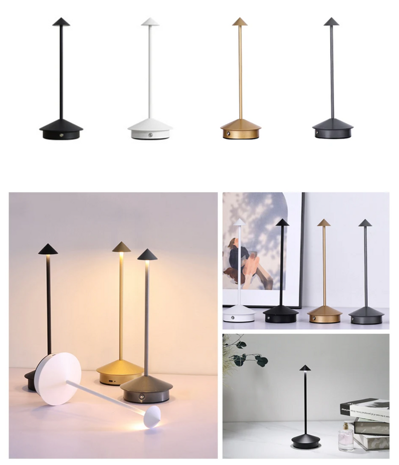 LumaTouch – Wiederaufladbare LED-Tischlampe mit Stufenloser Dimmung
