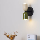 Vintage Doppelkopf-Kreative Home-Deco-Wandlampe