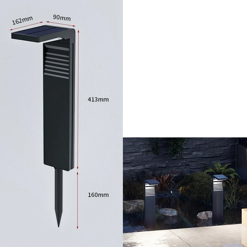 SolaraLux IP55 Solar Gartenleuchte