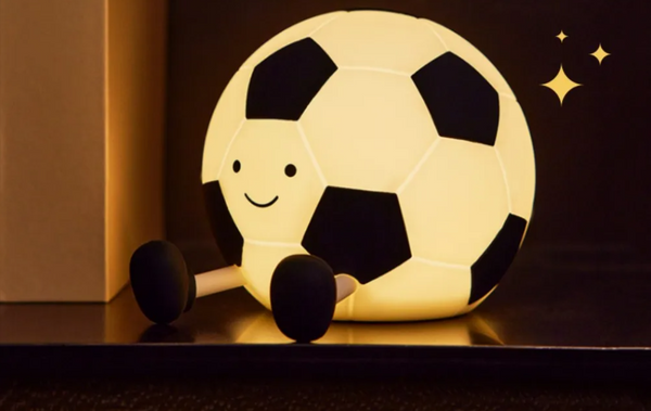 GlowKick Fußball-Silikon Nachtlicht