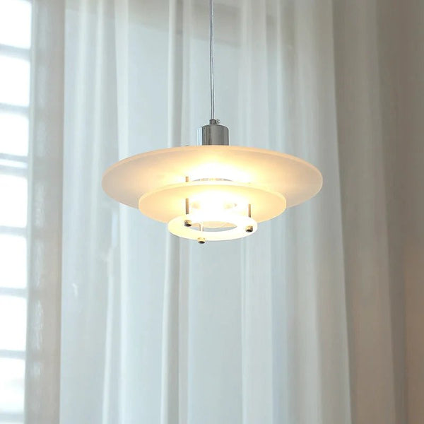 Moderne UFO-förmige Kronleuchter-Vintage-Hängelampe