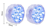 LUMISNAP 10-LED RGB Unterwasser-Magnetleuchten
