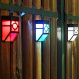 Solar - LED-Wandleuchte (2 Packungen)