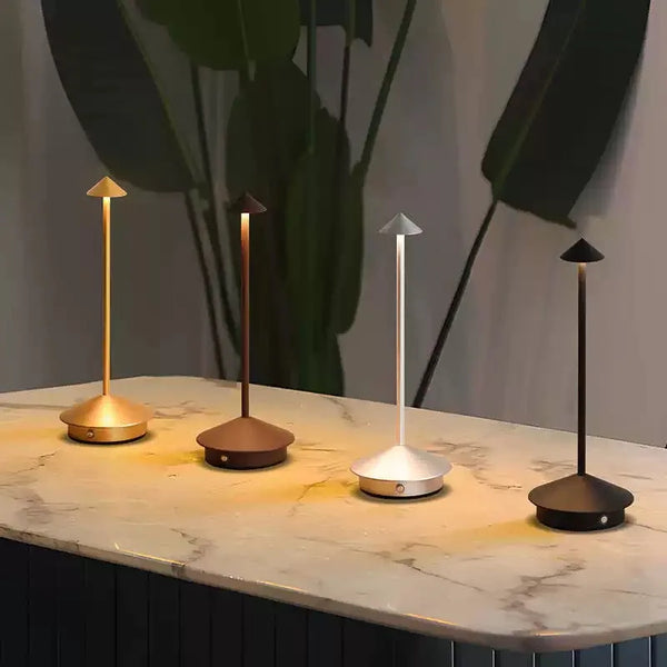 LumaTouch – Wiederaufladbare LED-Tischlampe mit Stufenloser Dimmung