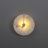 Beruhigende Alabaster-LED-Wandleuchte